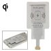 8Pin Wireless Charging Receiver, For iPhone 7 Plus / 7 / 6 Plus / 6 / 5S / 5C / 5(White)