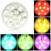 14 LED Multi Color Light with Remote Control(Silver)