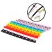 100PCS Label Mark RJ45 RJ11 RJ12 Color Cable