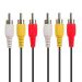 Good Quality Audio Video Stereo RCA AV Cable, Length: 3m