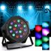 LED-B11  Plastic PAR Light DMX512 10W 18 LED RGB  Stage Light, Master / Slave Control / Auto Run Mode