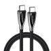 Mcdodo CA-5890 Excellence Series 3A Type-C to Type-C Cable, Length: 1.5m(Black)