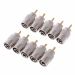 10 PCS UHF Connector Plugs PL-259 Male Solder for RG8X Coaxial Cable