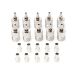 10 PCS UHF Female Jack SO239 Crimped RF Connector Coaxial Adapter for 2.5mm RG316 / RG179 and 2.85mm  RG174 LMR100