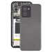 For HMD Vibe Original Battery Back Cover with Camera Lens Cover(Black)