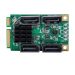 4 Port SATA III 6G Mini PCI Express Marvel 88SE9215 Controller Card