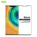 For Huawei Mate 30 Pro MOFI 9H 3D Explosion Proof Thermal Bending Full Screen Covered With Tempered Glass Film(Black)