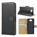 For Sony Xperia 20 Leather Horizontal Flip Holster With Magnetic Clasp and Bracket and Card Slot and Wallet(Black)