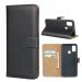 For Galaxy M30S Horizontal Flip Cowhide Leather Case with Magnetic Clasp & Holder & Card Slots & Wallet (Black)
