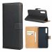 For Galaxy A70/A70S Leather Horizontal Flip Holster With Magnetic Clasp and Bracket and Card Slot and Wallet(Black)