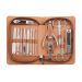 14 In 1 Nail Clippers Set Stainless Steel Beauty Manicure Tool(Brown)