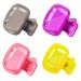 4pcs Toothbrush Storage Clip Toothbrush Protective Cap Portable Plastic Toothbrush Box(Color Random Delivery)