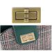 Handbag Hardware Accessories Gilt Metal Lock